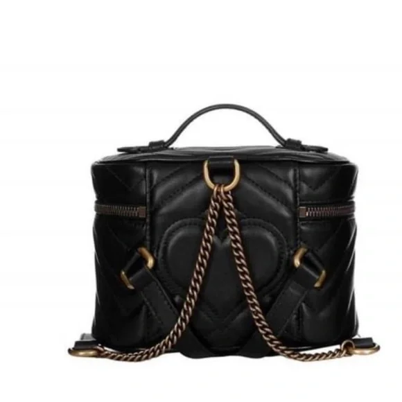 🖤💛 Gucci GG Marmont Matelasse Mini Backpack💛🖤 - Picture 13 of 15